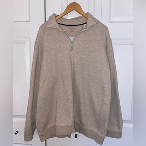 Oversized Quarter-zip Sweatshirt